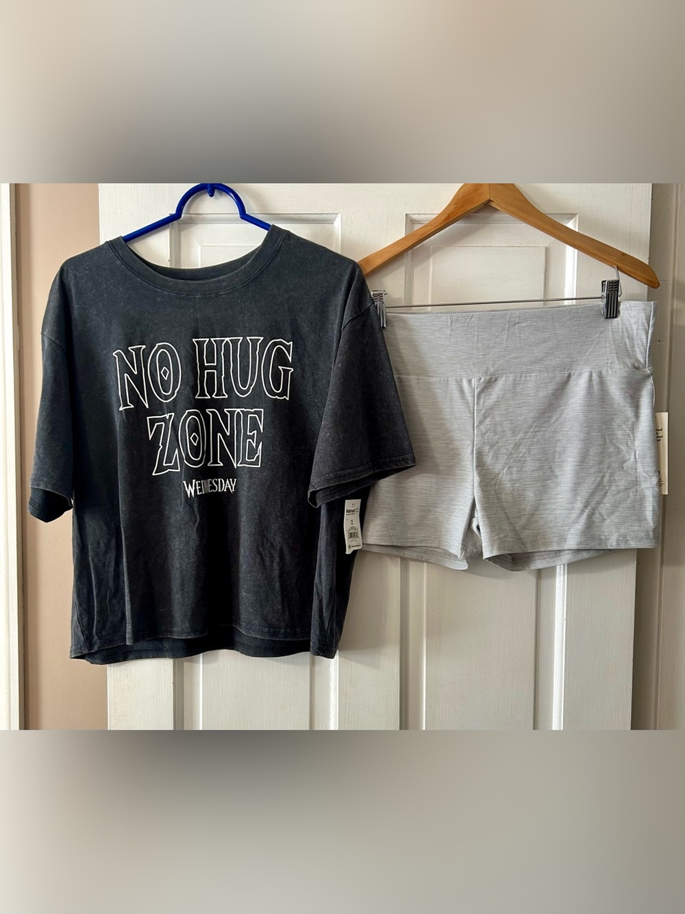 Women’s No Boundaries Cute Summer Set Shorts w/ Crop Shirt size XL-XXL